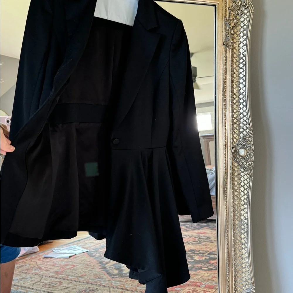 Alice + Olivia Hudson Draped Blazer NWOT